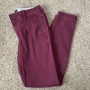 Hollister Mens Super Skinny Chino Size 30x32